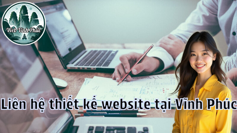 Liên hệ thiết kế website tại Vĩnh Phúc